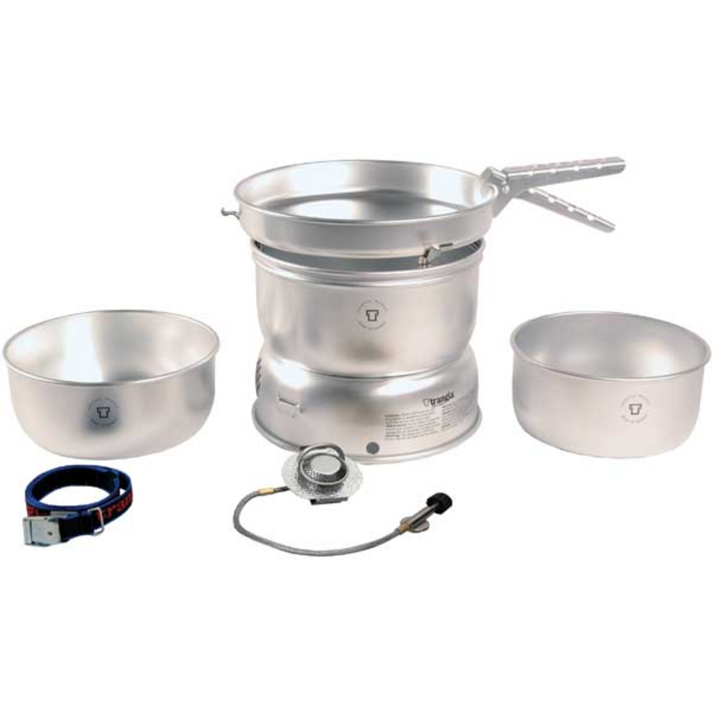 Trangia Sturmkocher groß Gas 25-1 Campingkocher silber Größe UL (ultralight)
