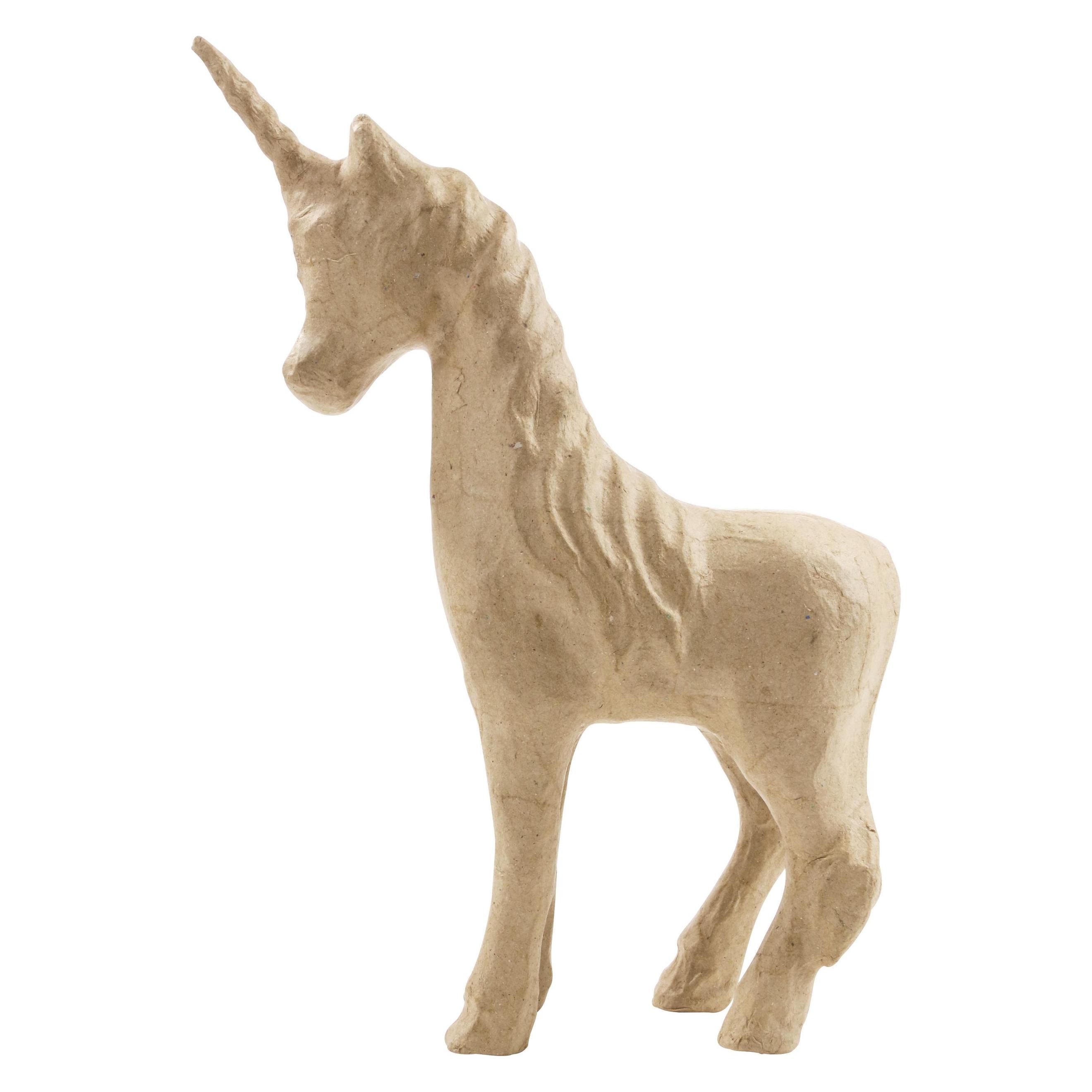 Décopatch Papp-Figuren 16 x 6 x 21 cm Einhorn (SA168O)