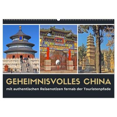 Geheimnisvolles China 2027 (Wandkalender 2027 DIN A2 quer), CALVENDO Monatskalender