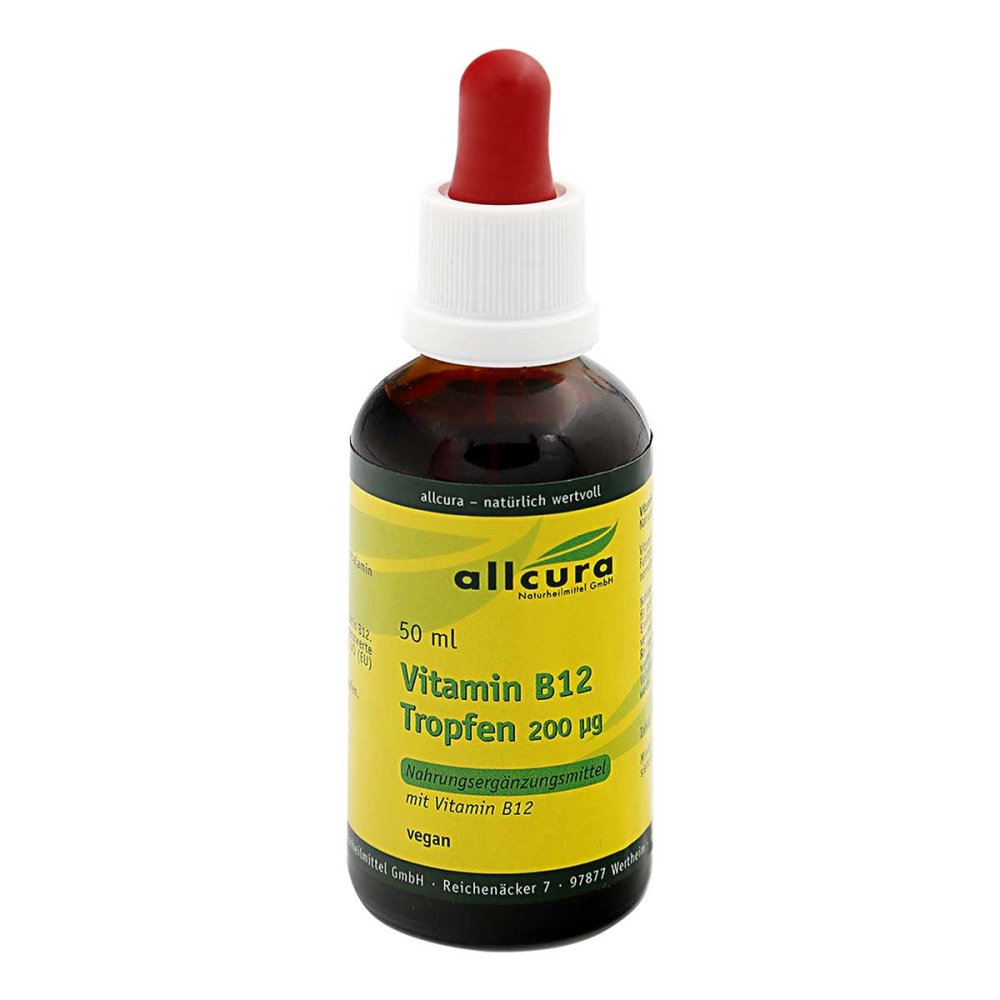 allcura Naturheilmittel GmbH Vitamin B12 Tropfen 200 Μg 17520465