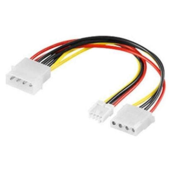 Shiverpeaks Kabel Strom intern 5,25 (St) > 5,25 (Bu) + 3,5 (Bu) 0,15m ** BASIC-S (0.20 m) (BS78231)