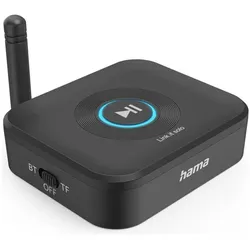 4x Hama Link.it solo (Empfänger), Bluetooth Adapter, Schwarz