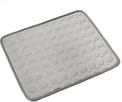Uplift Essentials Summer Cooling Pet Mat And Ice Pad Blanket grey xl