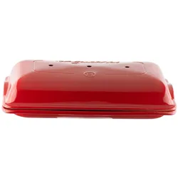 Emile Henry Henry Baguettesvorm 39 x 24 cm aardewerk rood, Backform, Rot