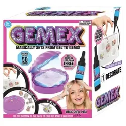 Gemex: Schmuck-Set für magische Muschel-Edelsteine aus Gel