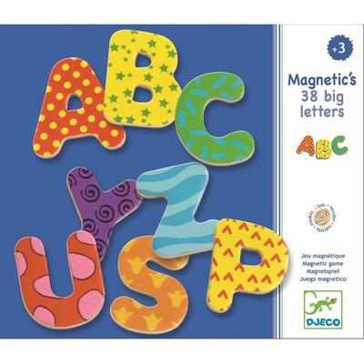 Holz Magnete: 38 big letters
