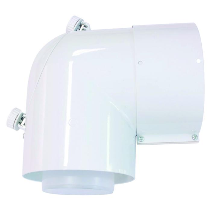 Vaillant Reinigungbogen Ø 80/125 mm PP 303217 87 Grad, mit Reinigungsbogen konzentrisch