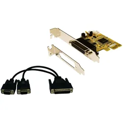 Exsys PCI-E Karte 2x RS232, Kontrollerkarte