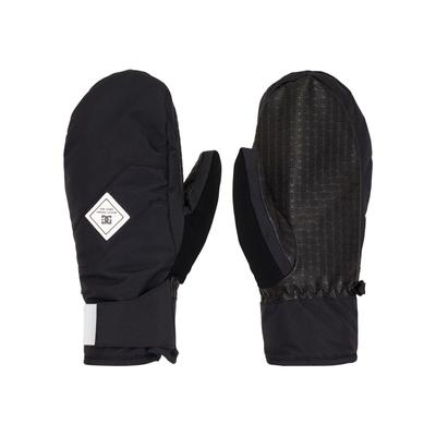 Fäustlinge DC SHOES "Franchise", Damen, Gr. L, schwarz, Obermaterial: 100% Polyurethan., Handschuhe Fäustlinge