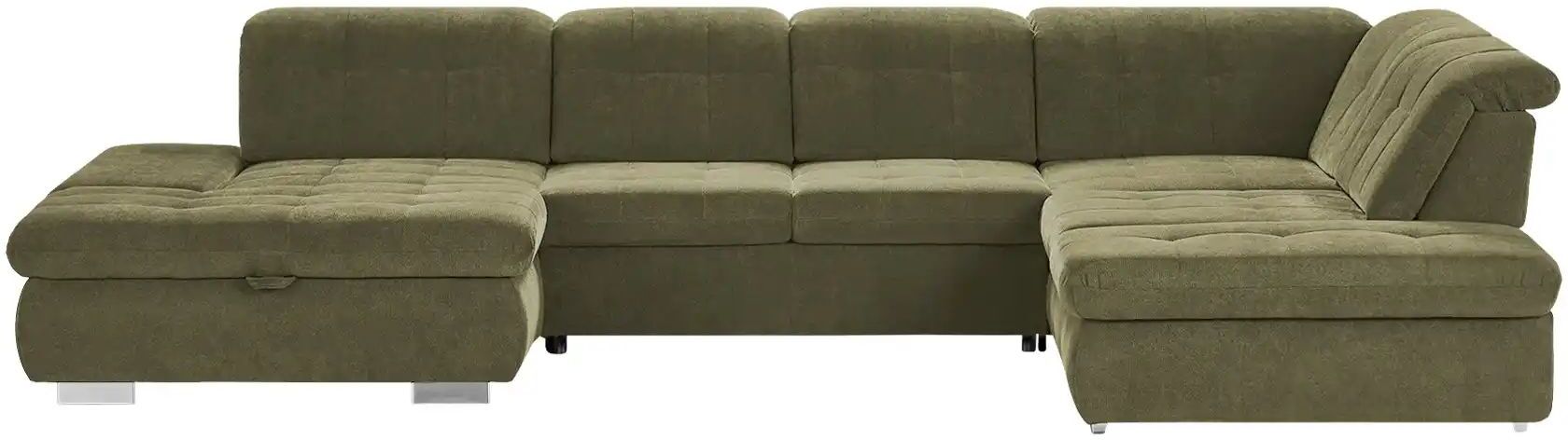 Lounge Collection Wohnlandschaft mit verschiedenen Funktionen Spencer ¦ grün ¦