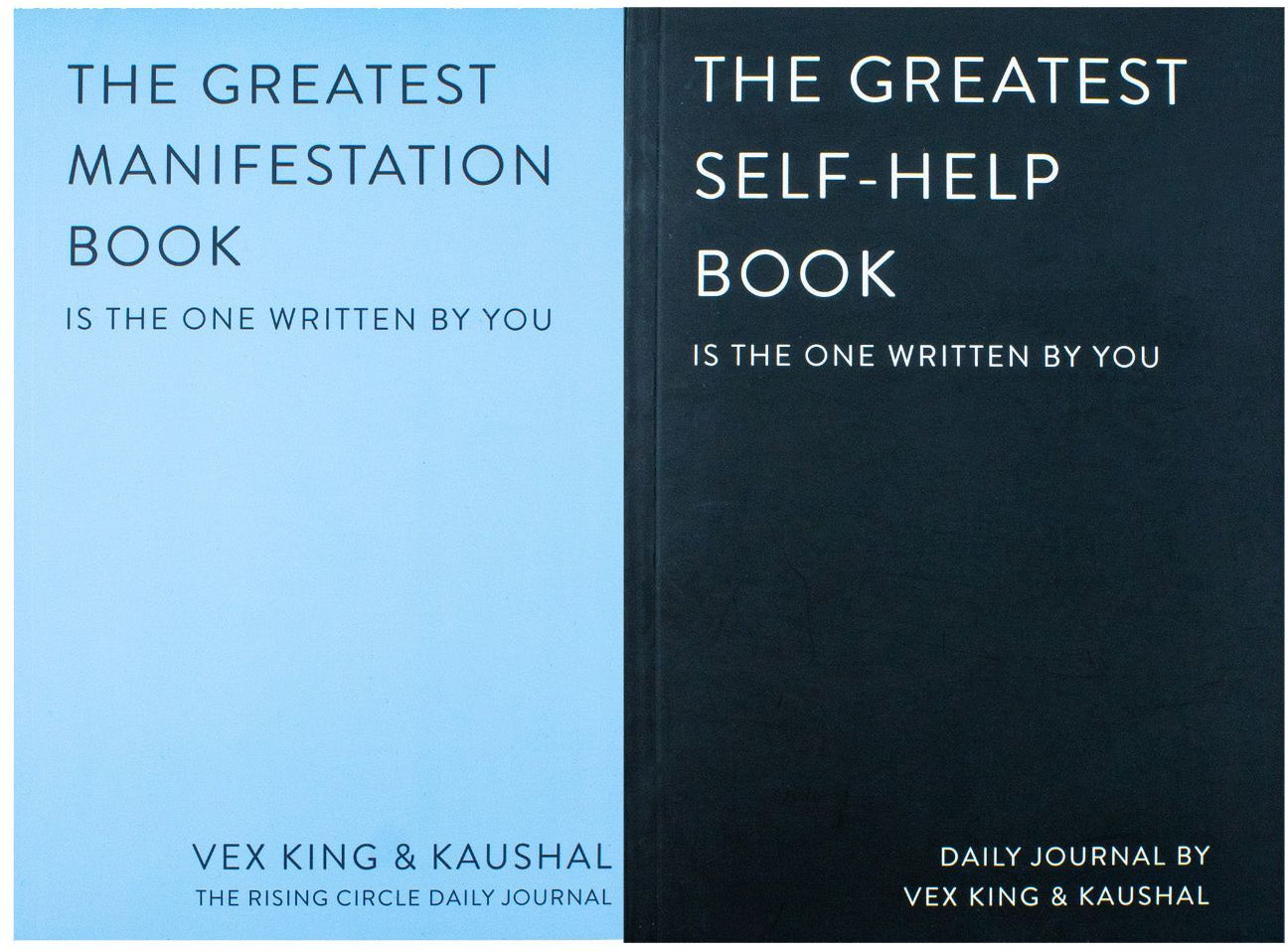 Bluebird ltd The Greatest Self-Help Book & Greatest Manifestation 2 Book Set by Vex King – Mindset & Manifestation Collection