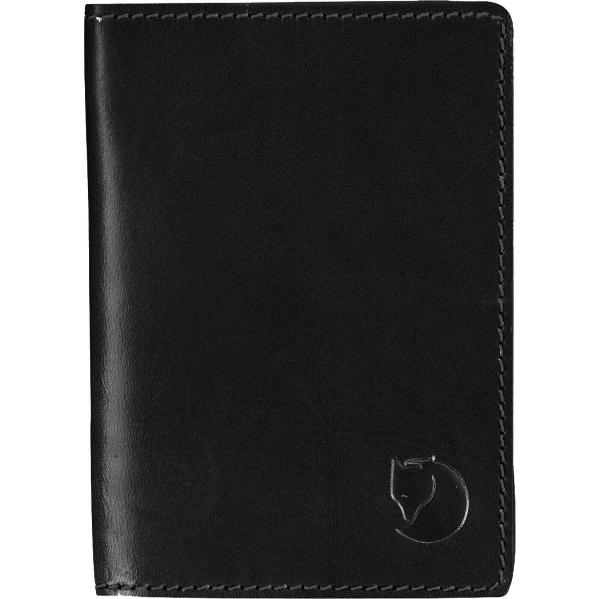 Fjällräven Leather Passport Cover black (550) One Size F77363-550-One Size
