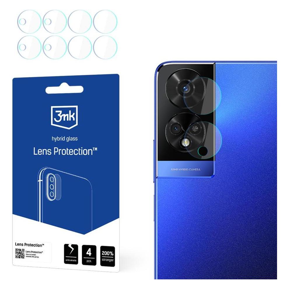 3MK Lens Protect TCL 50 5G Ochrona na obiektyw aparatu 4szt (4 Stk., TCL 50 5G) (W-3LenProt-T55G-0)