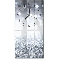 WANDUHR aus Glas 30x60 cm - Brokat