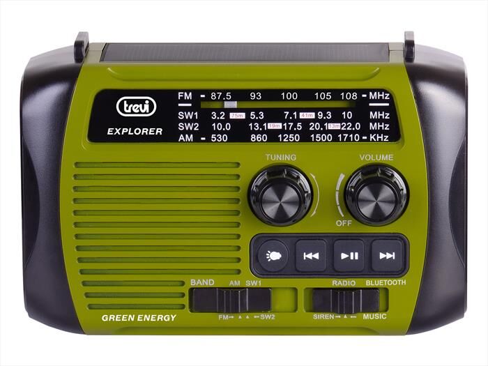 TREVI Radio Portatile Am/fm Ra 7f30 Bt-verde