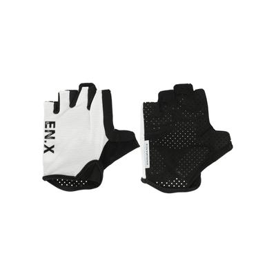 Fahrradhandschuhe ENDURANCE "Kaisar", Damen, Gr. L, schwarz-weiß (weiß), 80% Polyamid, 20% Elasthan, Handschuhe, atmungsaktiv