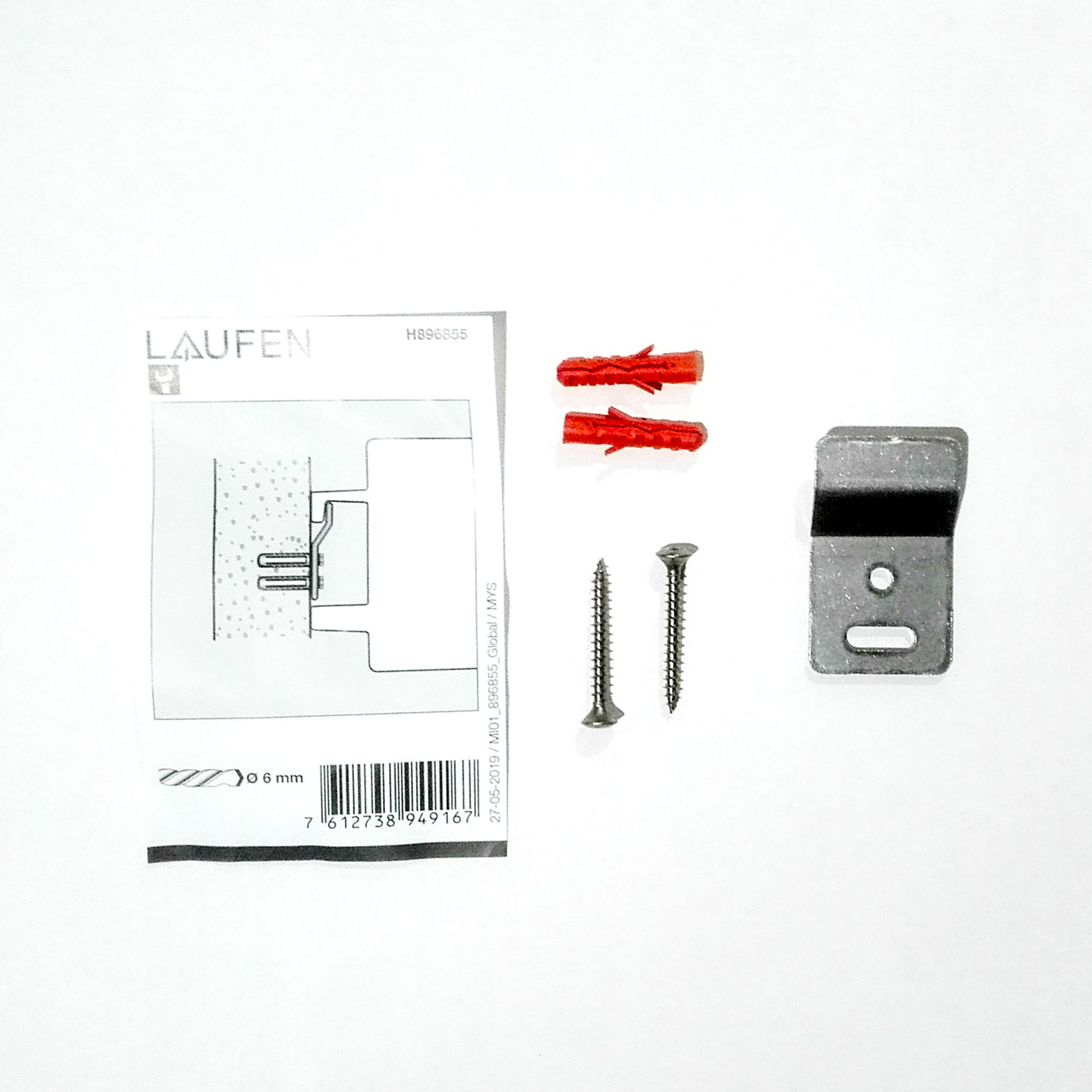 LAUFEN fixation H8968550000001 pour The New Classic