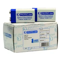 PROTEC Batterie PBAT 9V Block 10Box MHD