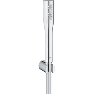 GROHE Handbrause Euphoria Cosmopolitan Stick, verchromt, 1 Strahlart, Duschschlauch & Halterung, 4,5 x 21,6 cm