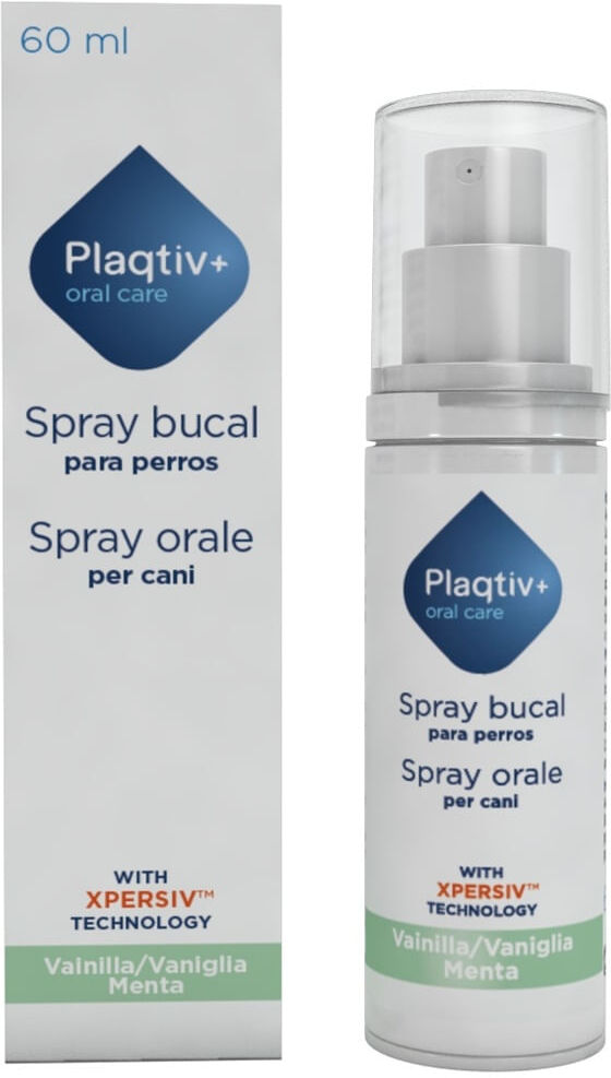 PLAQTIV PLUS Plaqtiv+ Oral Care Dog Spray Orale 60ML