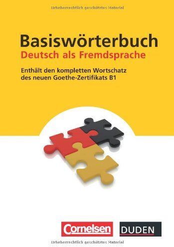 Dudenredaktion - Duden - Basiswörterbuch Deutsch als Fremdsprache - Preis vom 17.10.2026 19:25:27 h