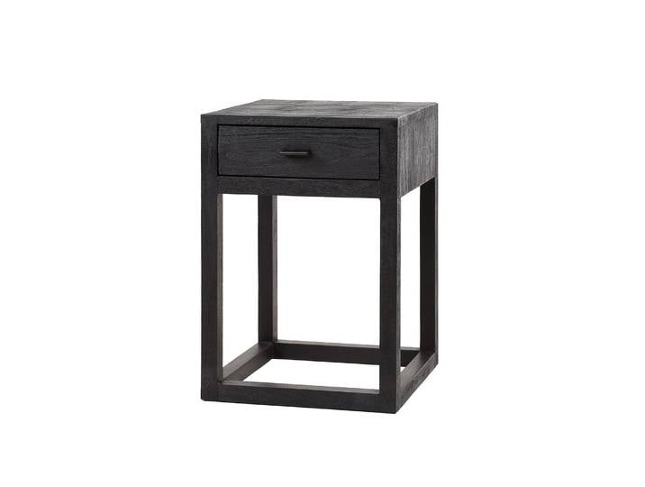 Clemento Black Square Nachttisch