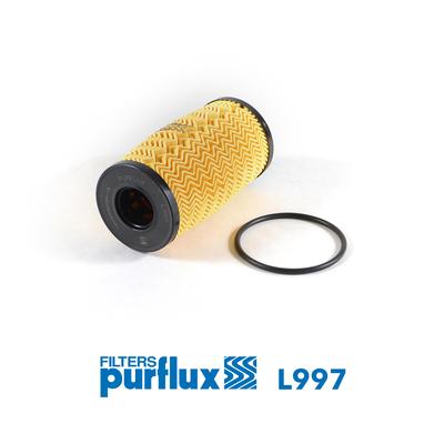 PURFLUX Ölfilter l997 Filtereinsatz 112mm für Mercedes