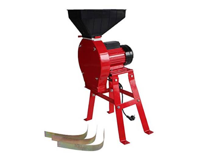 bricoferr bf8522 – 1 Getreidemühle (750 W, 4 Lochscheiben verschiedene dicken)