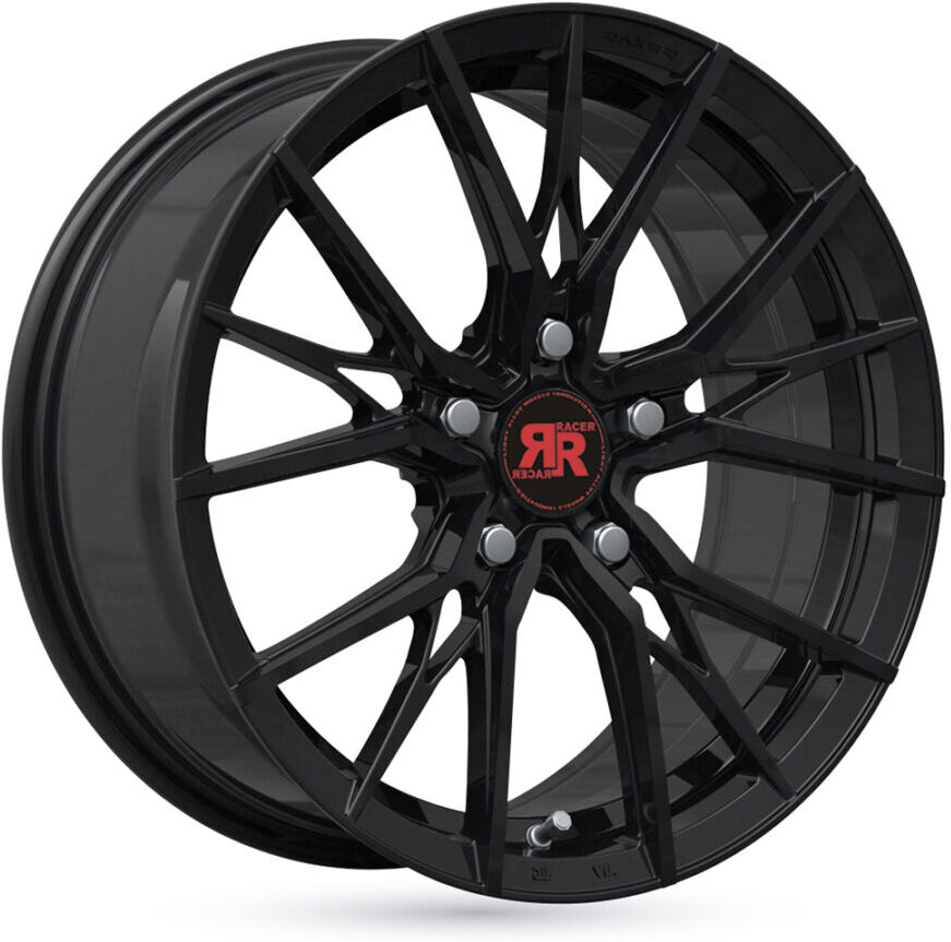 Jante Alu Racer Driven - 18 Pouces - Noir Brillant