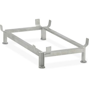 CEMO Fußgestell 7789, für Rechteckbehälter 550 Liter, 132 x 97cm, aus Stahl, verzinkt