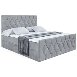 BOXBETT VELANTO-Z - 160 x 200 - H4 - Grau