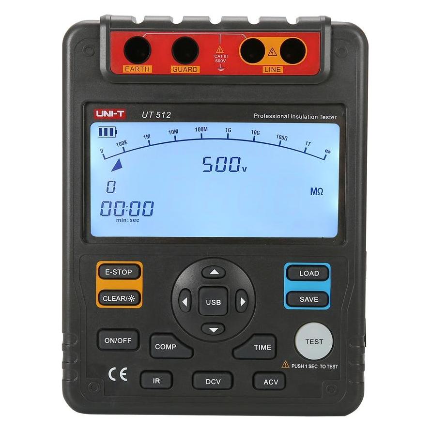 Uni-T Isolationswiderstandsmessgerät UT512 (Kabeltester) (MIE0131)