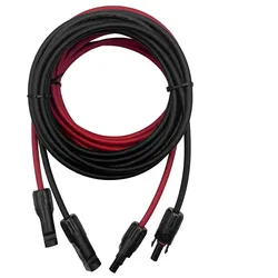 Offgridtec 5m MC4 zu MC4 Verbindungskabel 6mm2 rot/schwarz - 0% MwSt. (gemäß§12 Abs.3 UstG**)