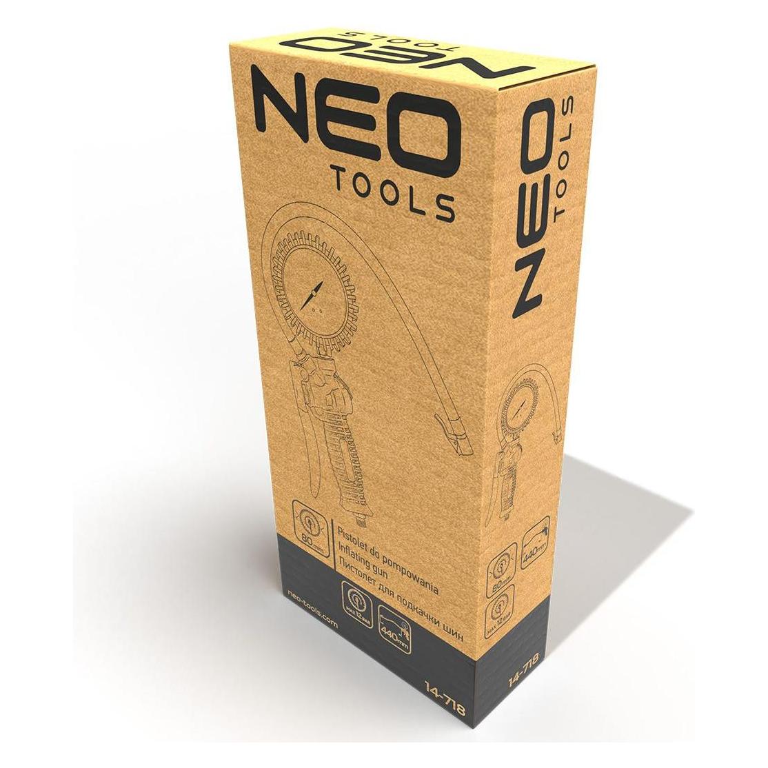 Neo Aufblasbare Pistole mit 80-mm-Manometer (14-718)