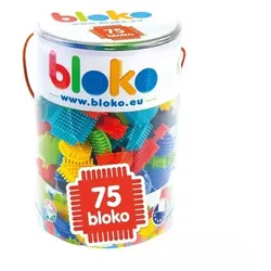 Bloko: Stachel-Bauklötze im Zylinder – 75-teilig