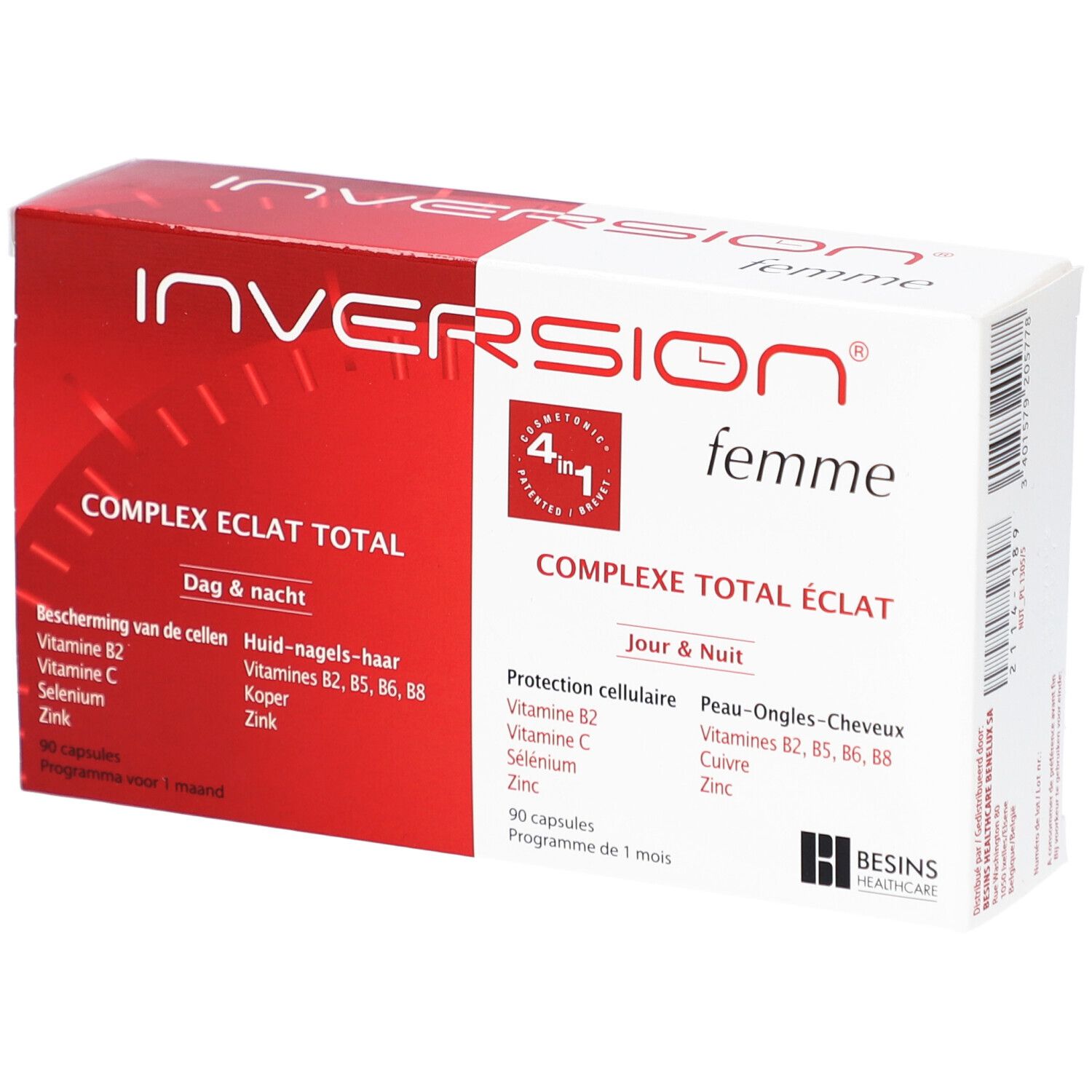 Inversion Vrouw Total Beauty 90 St Kapseln