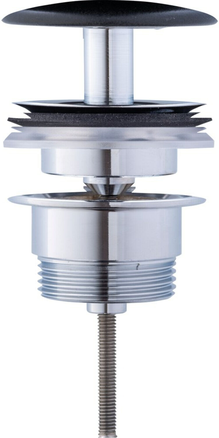 Duravit Schaftventil d 65mm, f WT o. Überlauf, anthrazit matt (0050781300)