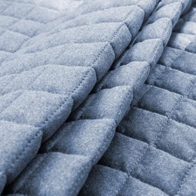 Awesome Home Snuggler Quilted Jersey Wearable Hooded Blanket