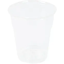 BIO Becher aus PLA 0,2 L 50 Stück kompostierbar Trinkbecher Einwegbecher PLA-Becher
