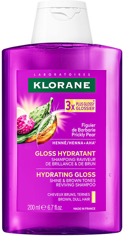 Klorane Higo Barbaria Gloss champú revitalizante brillo y castaño 200 ml