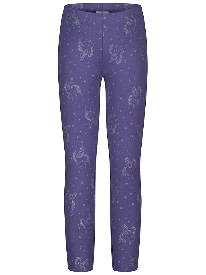 Salt and Pepper Leggings in Flieder - 122
