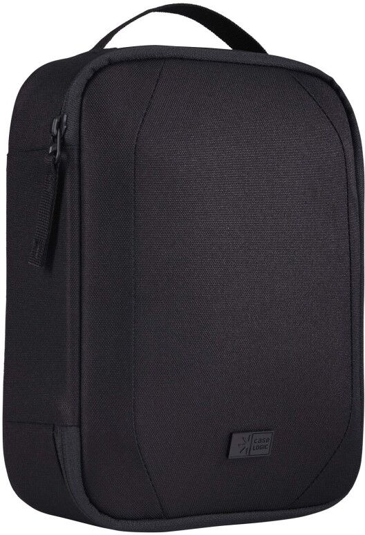 Sac d'accessoires publicitaire recyclé Case Logic Invigo noir