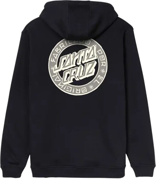 Santa Cruz Apparel Hoodie Santa Cruz Loco Dot (L - Schwarz)