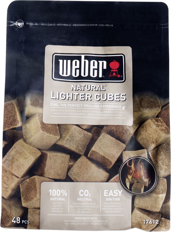 Weber Anzünder 48 Würfelbraun