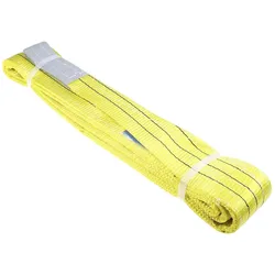 RS PRO, Fördertechnik, Yellow duplex webbing sling,3m 3ton