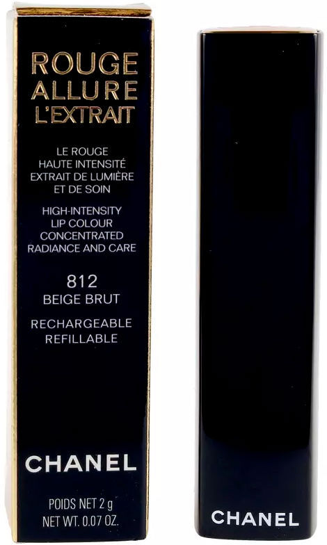Chanel Rouge Allure L’EXTRAIT lipstick #beige brut-812