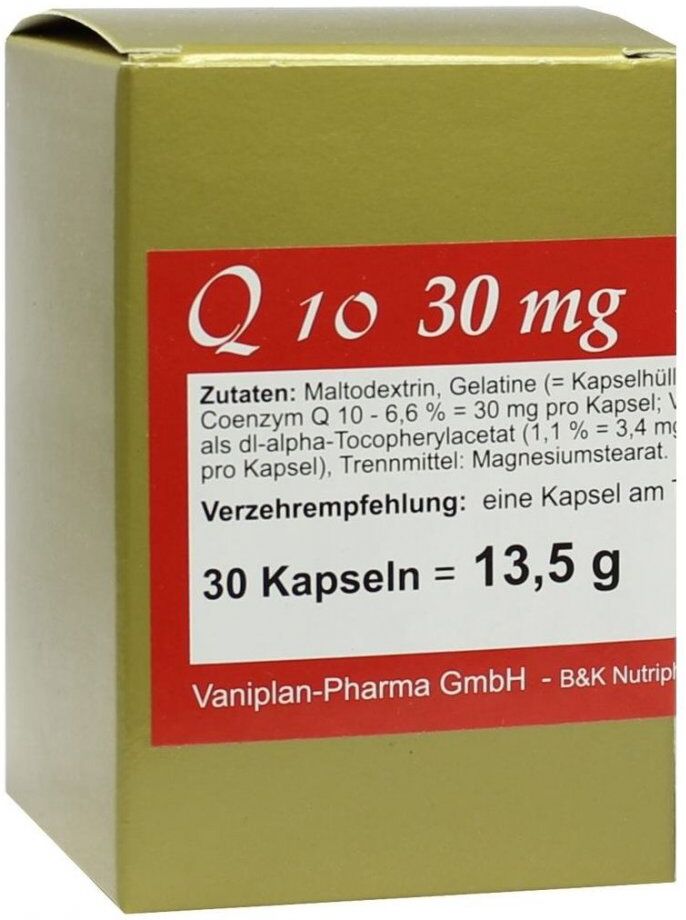 Q10 30 mg Kapseln