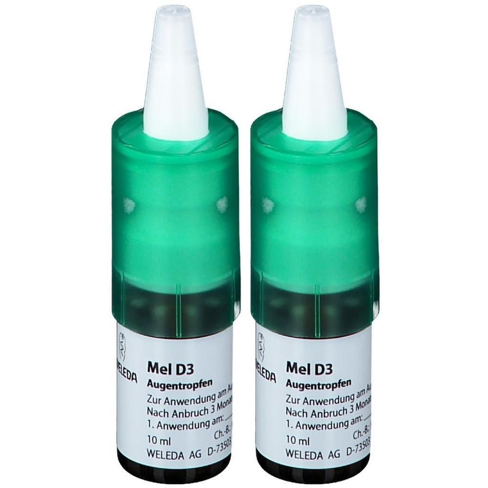 MEL D 3 Augentropfen 2x 2x10 ml