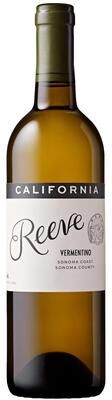 """Reeve Vermentino 2025 White Wine - California"""