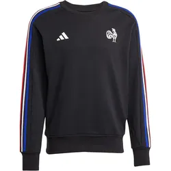 adidas FFR Frankreich Essentials 3-Streifen Sweatshirt Herren JD4193 - black S